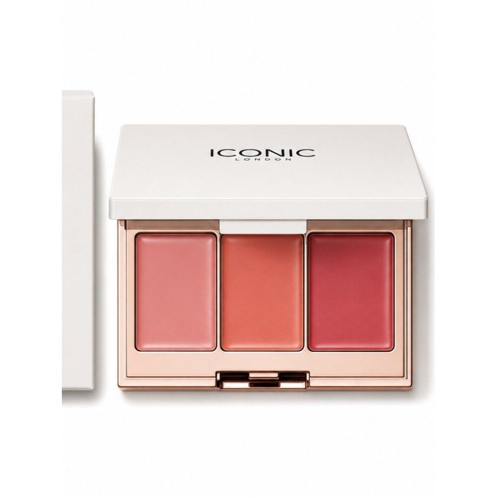 ICONIC London Lip & Cheek Cream Trio - BNIB